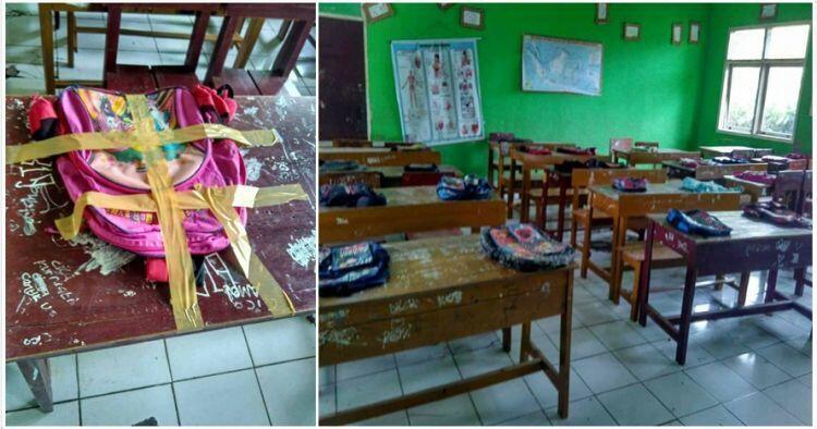 Heboh Wali Murid Rebutan Bangku Sekolah Di Hari Pertama Sekolah