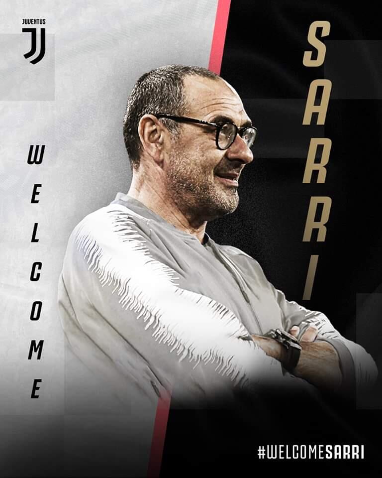 Resmi !! Maurizio Sarri Pelatih Anyar Juventus