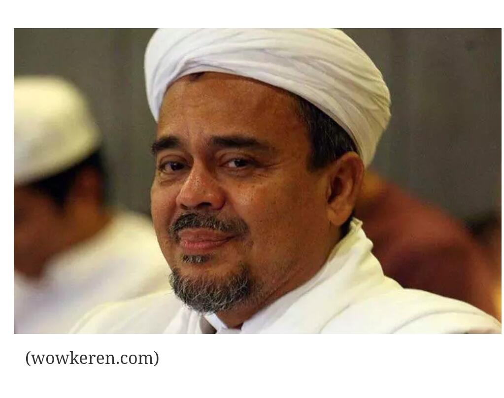Habib Rizieq Perintahkan Umat Islam Untuk Halal Bihalal di MK Tanggal 25-27 Juni