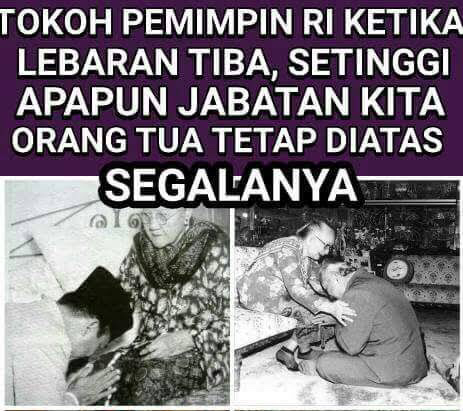 Budaya Sungkeman (cuma di Indonesia)