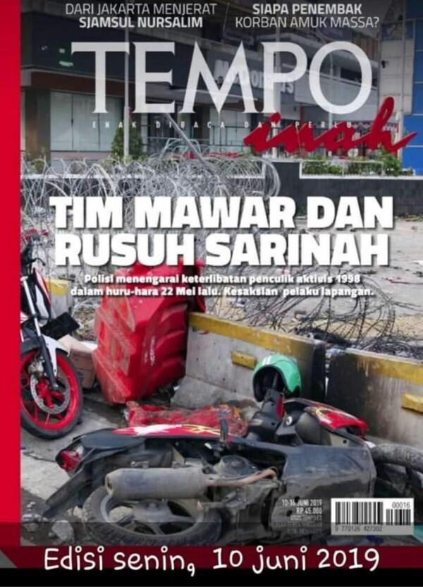 Dewan Pers Sebut Laporan Tempo Produk Jurnalistik Investigasi