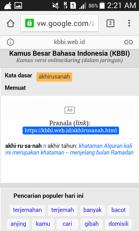 Akhirussanah Atau Wisuda