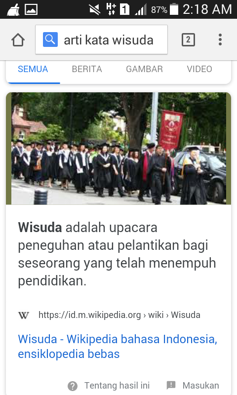 Akhirussanah Atau Wisuda