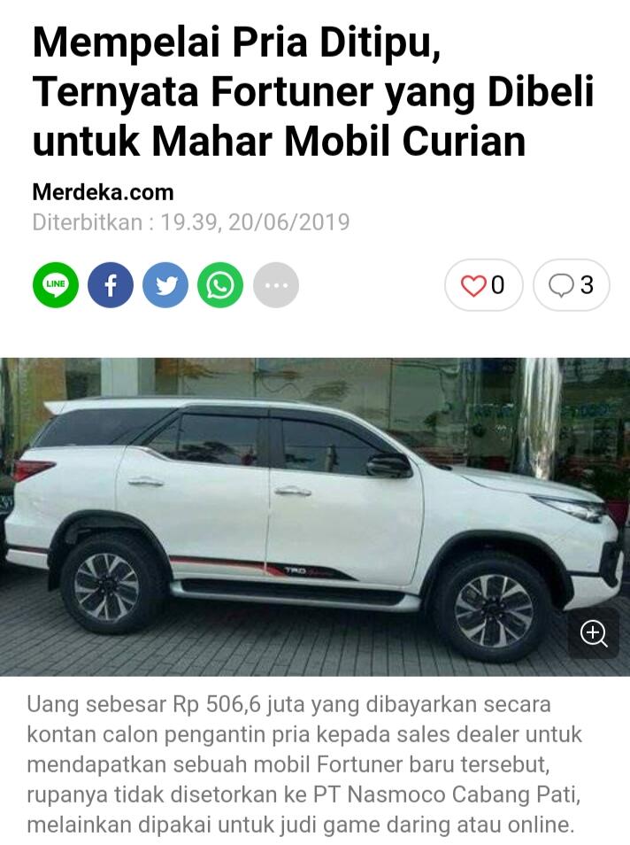Mahar Itu Akhirnya Di Sita