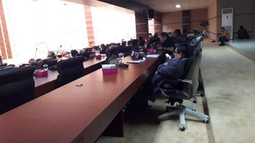 Rapat Raperda APBD, Anggota DPRD Tangsel Ini Tidur Pulas hingga Mangap