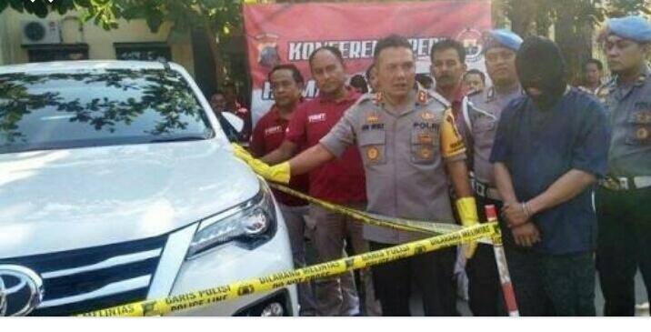 Viral Seserahan Toyota Fortuner, Kini " Nginap" Di Polres