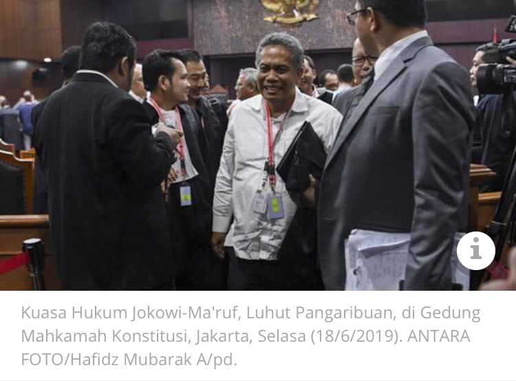 Sejarah & Profil Luhut Pangaribuan vs Sang Junior BW di Sidang MK