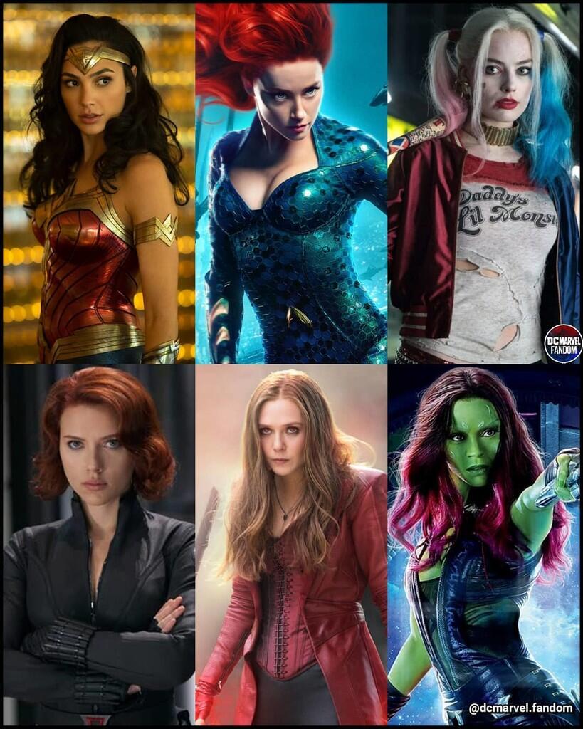 Superhero Seksi Marvel vs DC, Mana Favoritmu?