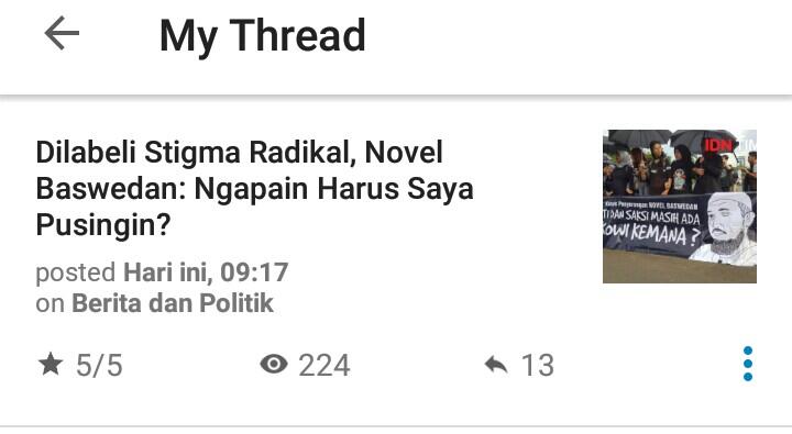 Kenapa Harus Radikal