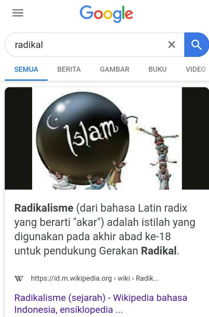 Kenapa Harus Radikal