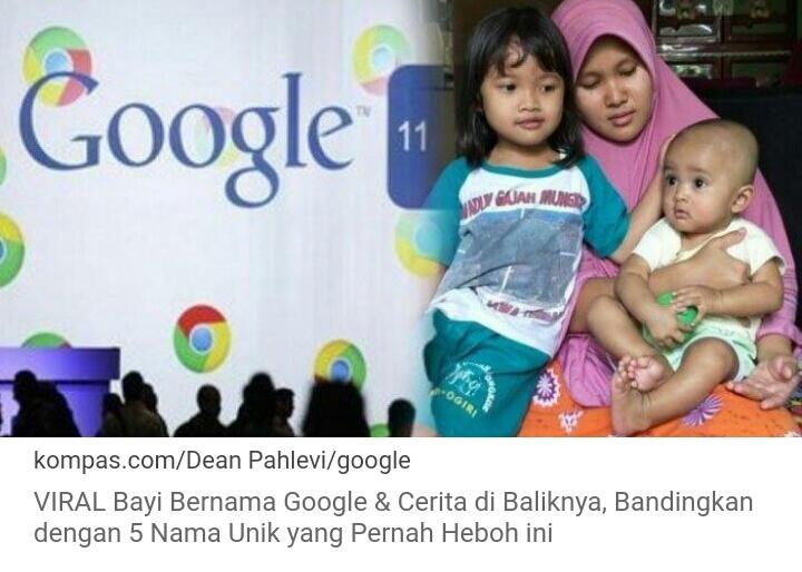 Namaku Google, Siapa Namamu?