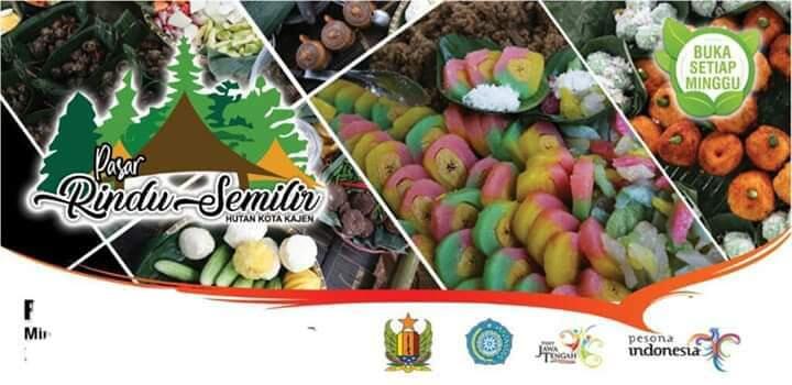 Aneka Jajanan Tradisional Di Sejuknya Pasar Rindu Semilir.