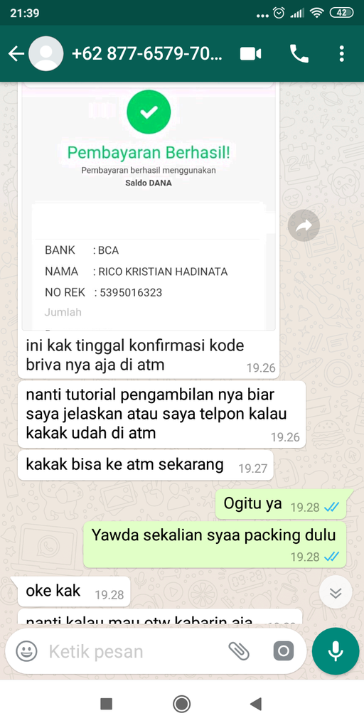 Penipuan pembeli olx dan penyalahgunaan KTP