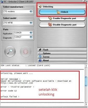 PANDUAN LENGKAP UNLOCK MODEM BOLT MF90