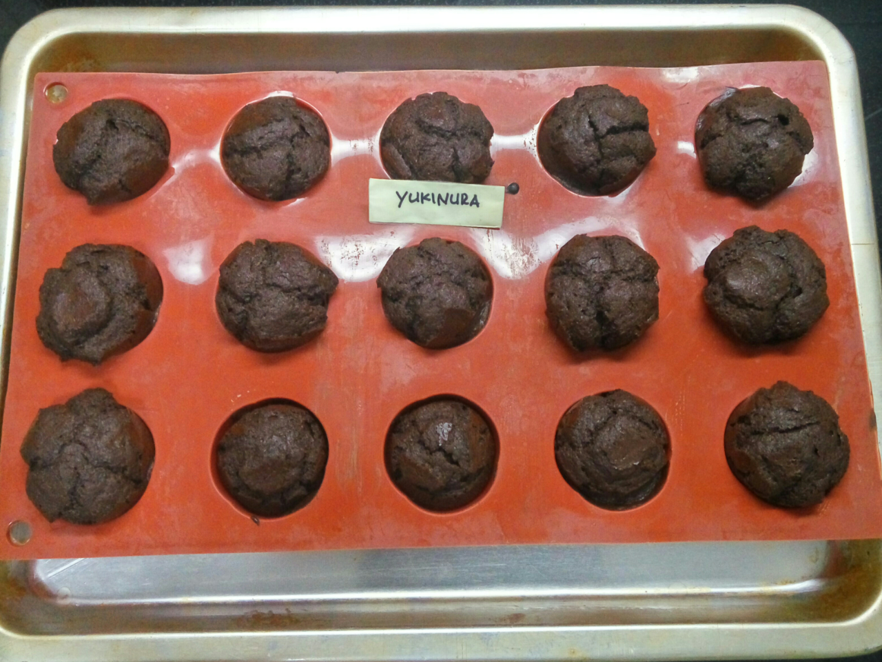 Mini Rose Chocolate Muffins. Si Mungil yang menjadi Cemilan Favorite. Berani Mencoba?