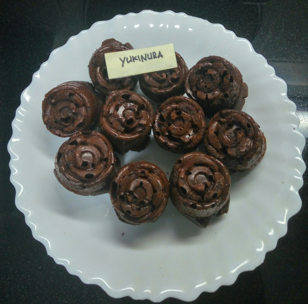 Mini Rose Chocolate Muffins. Si Mungil yang menjadi Cemilan Favorite. Berani Mencoba?