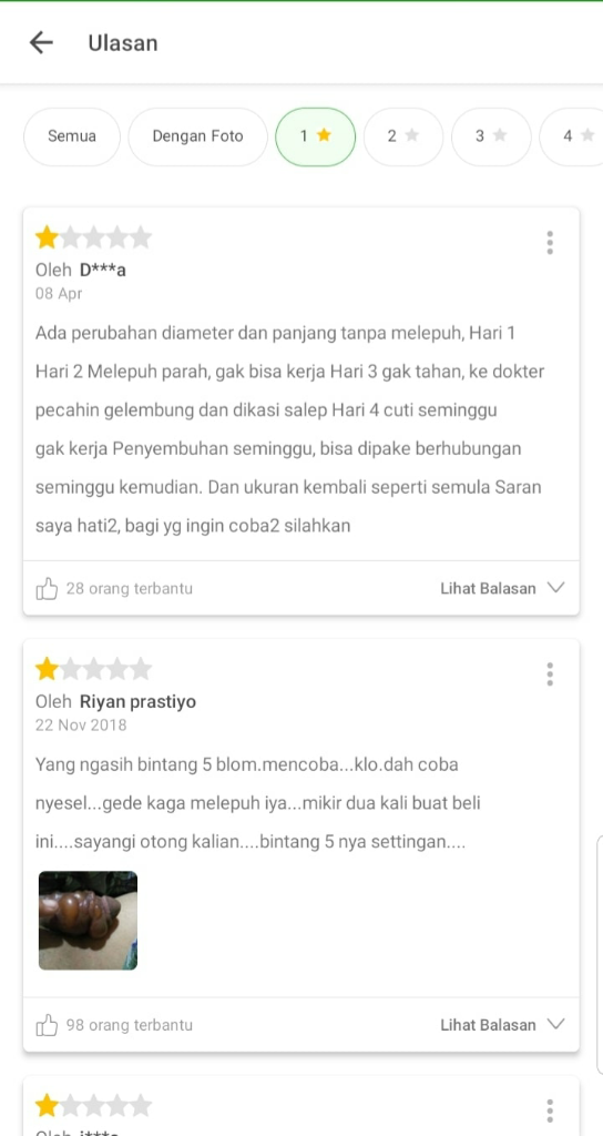 Ngeri, Testimoni Korban Obat Pembesar Otong di Olshop. Mau Ngakak, Takut Dosa