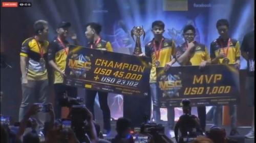 Final MSC 2019, Tim Mobile Legends Onic Esports Raih Juara