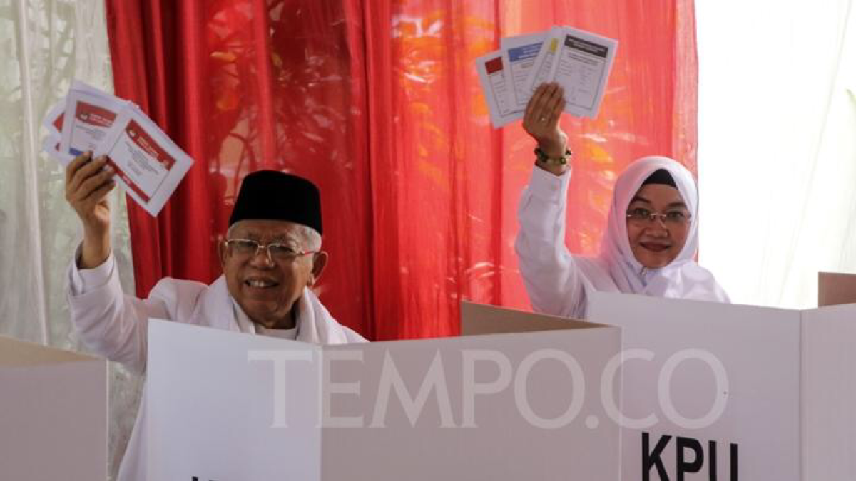 Menang di Pilpres 2019, Ma'ruf Amin: Terima Kasih PBNU