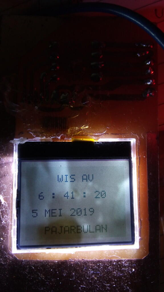 Merakit timer 4 channel menggunakan lcd 1202