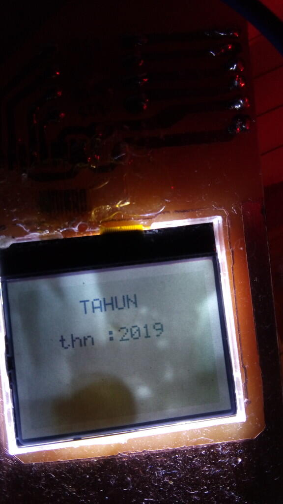 Merakit timer 4 channel menggunakan lcd 1202