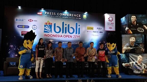 Blibli Indonesia Open 2019 Akan Berikan Keseruan di Dalam dan Luar Lapangan