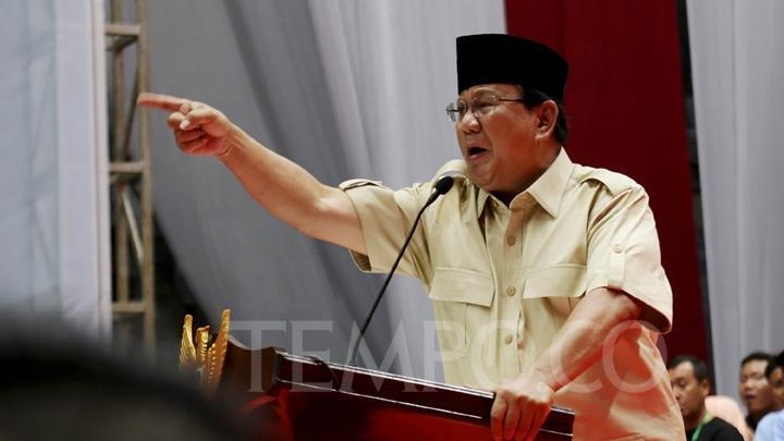 PRABOWO Minta Para Pendukungnya Di Bebaskan Dengan Dia Sebagai Jaminannya