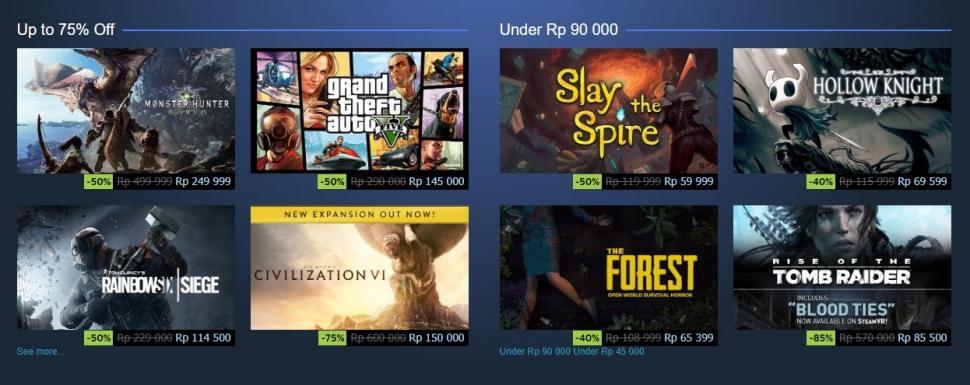 Siap-siap Dompet Nangis, Steam Summer Sale 2019 Resmi Dimulai