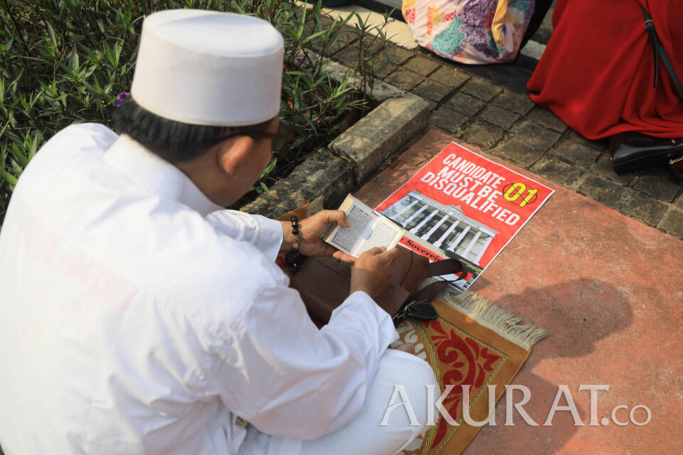 Mulai Berdatangan, Peserta Aksi Halal Bihalal Berstatus Pelajar Cianjur Nebeng Truk