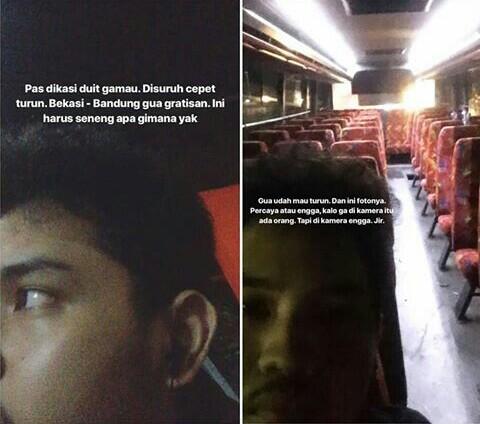 Ngeri! Kisah Pria Naik Bus Hantu Bekasi-Bandung Viral 