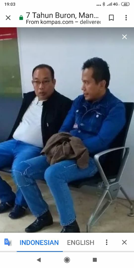 (Case Closed) 7 Tahun Buron, Terpidana Seumur Hidup Mindo Tampubolon Ditangkap