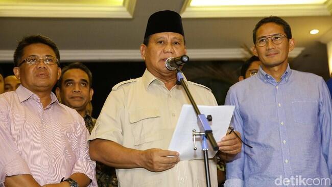 Tak Beri Selamat Jokowi, Ini Pidato Lengkap Prabowo Tanggapi Putusan MK