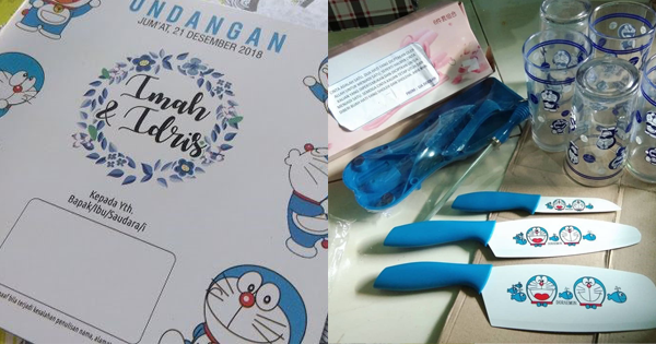 Mau Pernikahan Antimainstream Gunakan Tema Doraemon Aja