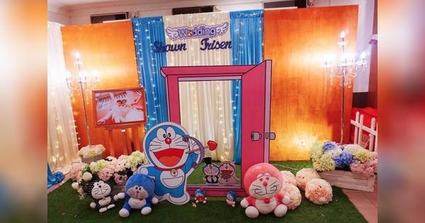 Mau Pernikahan Antimainstream? Gunakan Tema Doraemon aja, GanSis!