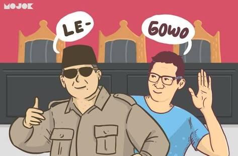 Akhirnya !! MK Tolak Permohonan BPN Prabowo Dan Sandi