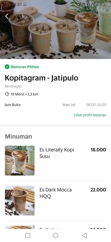 NAMA-NAMA COFFEE SHOP DAN MENUNYA YANG BIKIN NYENGIR-NYENGIR