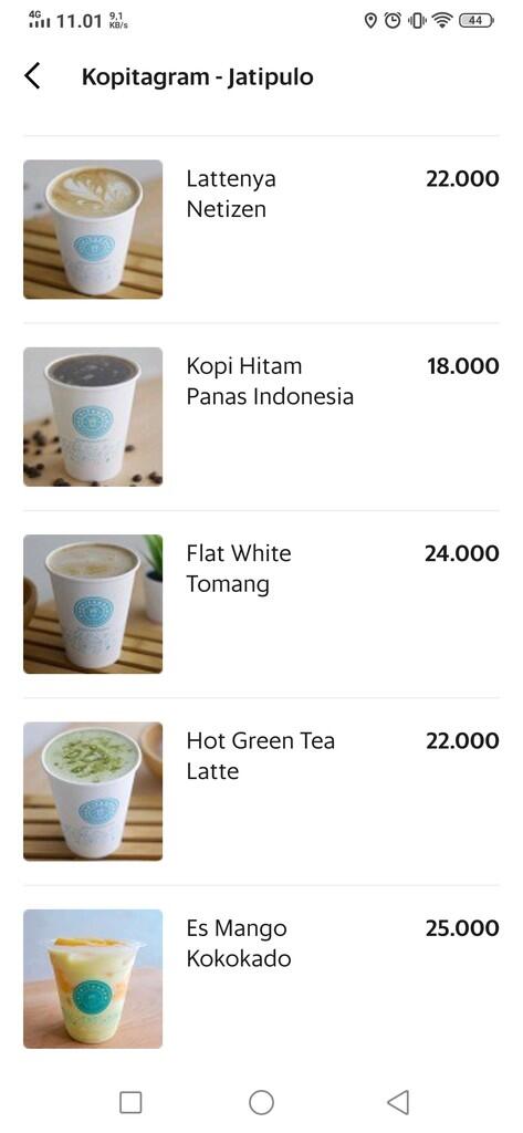NAMA-NAMA COFFEE SHOP DAN MENUNYA YANG BIKIN NYENGIR-NYENGIR
