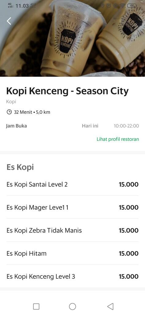 NAMA-NAMA COFFEE SHOP DAN MENUNYA YANG BIKIN NYENGIR-NYENGIR