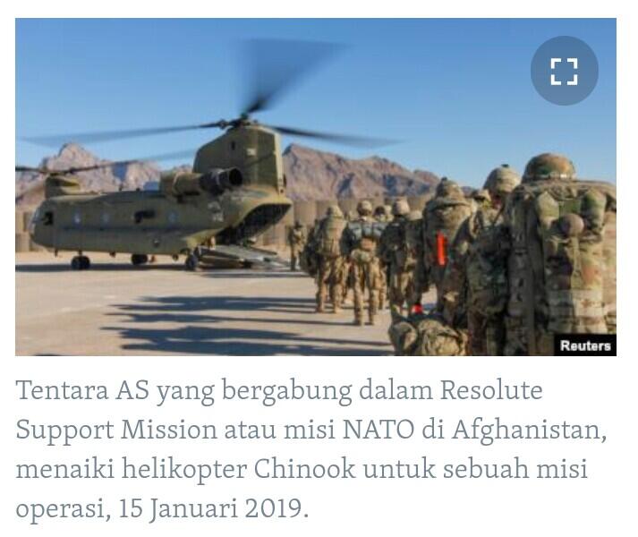 2 Tentara AS Tewas di Afghanistan