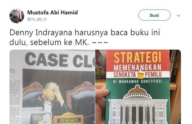 Prabowo Ditolak MK, Denny Indrayana Di-bully karena Pernah Bikin Buku Ini