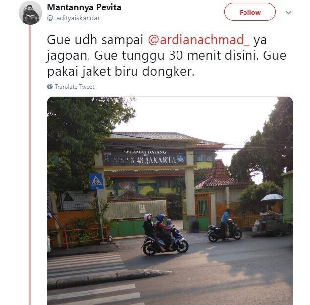 Twitwar soal Anies Baswedan, Berujung Janjian Baku Hantam di Depan Sekolah