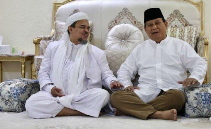 Nasib Rizieq Shihab Usai Prabowo-Sandiaga Kalah di MK