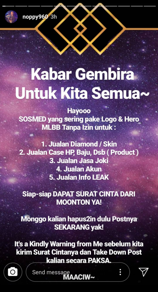 Hak Cipta Mobile Legends Yang Tuai Pro Dan Kontra