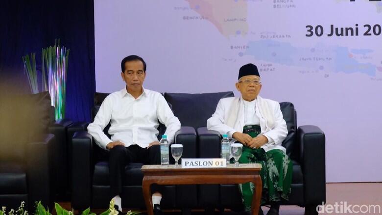 Sah! KPU Tetapkan Jokowi-Ma'ruf Presiden dan Wapres Terpilih