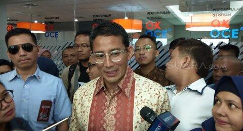 Sandiaga: Saya Sebagai Mantan Calon Wakil Presiden...