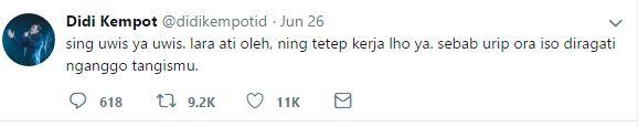 Lagu Didi Kempot Paling Trenyuh (Versi Ane)