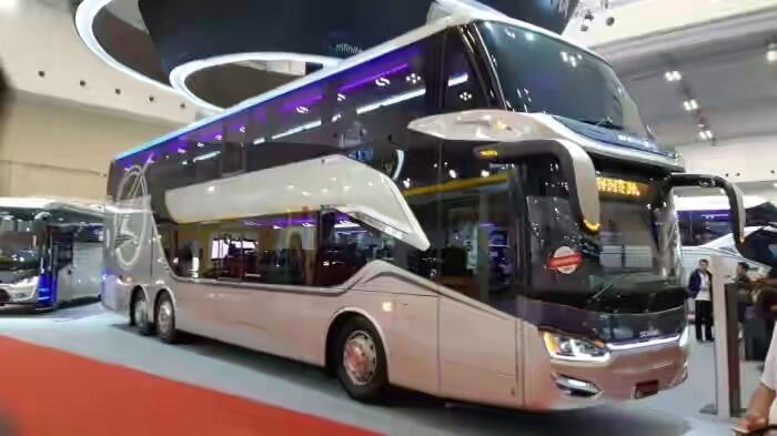 Bus Double Decker Alias Bus Tingkat AKAP Saat Ini Banyak Diminati !! 