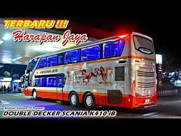 Bus Double Decker Alias Bus Tingkat AKAP Saat Ini Banyak Diminati !! 