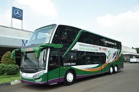 Bus Double Decker Alias Bus Tingkat AKAP Saat Ini Banyak Diminati !! 