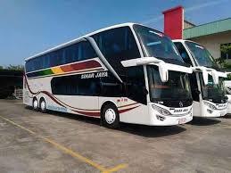 Bus Double Decker Alias Bus Tingkat AKAP Saat Ini Banyak Diminati !! 